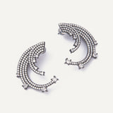 Vegas Earrings - Gunmetal