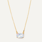 Halle Necklace - Gold Lilac