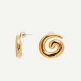 Loop Earrings - Gold