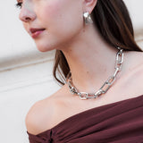 Gizele Earrings - Silver