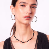 Sadie Earrings - Gunmetal