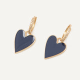 Delfina Earrings - Gold Navy