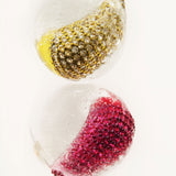 Alexa Earrings - Cranberry