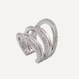 Ayla Ear Cuff - Silver