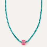 Lolli Necklace - Aqua