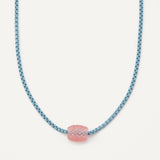 Lolli Necklace - Pink Sky