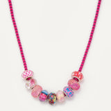 Roxy Necklace - Raspberry