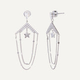 Tina Earrings - Silver