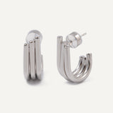 Olivia Earrings - Silver