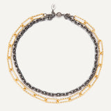 Ella Necklace - Gunmetal
