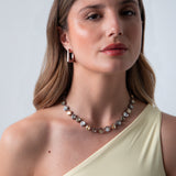 Alice Necklace - Platinum Neutral Multi
