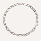 Angelina Necklace - Silver Grass