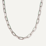 Angelina Necklace - Silver Grass