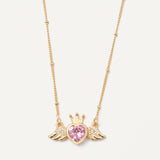 Ariana Necklace - Pink
