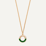 Art Deco - Gold Emerald