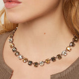 Alice Necklace - Platinum Neutral Multi