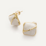 Beth Earrings - Cotton