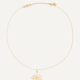 Black Hole Necklace - Gold