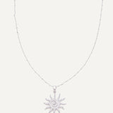 Black Hole Necklace - Silver