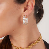 Chicago Earrings - Silver