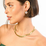 Dylan Earrings - Nude