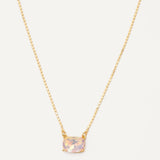 Halle Necklace - Gold Rose Water