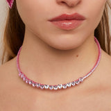 Gigi Necklace - Cosmopolitan Pink
