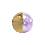 Paris Necklace - Gold - Lavender Mist