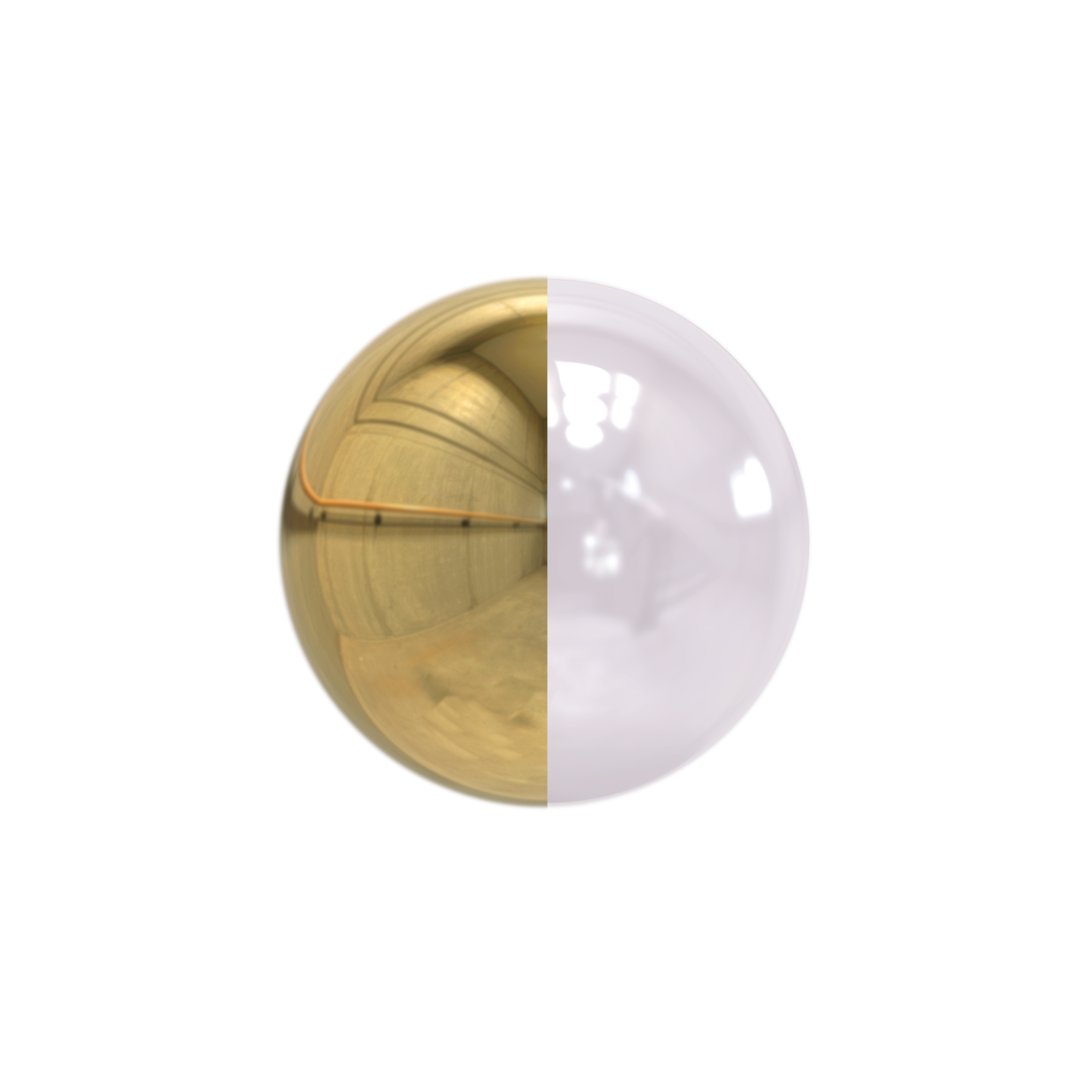 Halle Necklace - Gold Snow