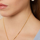 Halle Necklace - Gold Rose Water