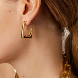 Ivy Earrings - Chocolate
