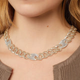 Jazmyn Necklace - Linen Pearl
