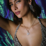 Black Hole Necklace - Silver