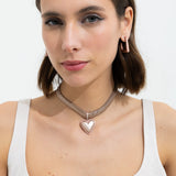 Zoe Necklace - Rosé