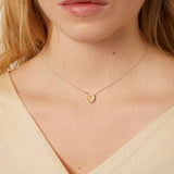 Kylie Necklace - Heart - Coconut