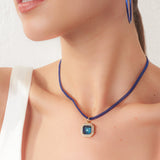 Kaley Necklace - Olive