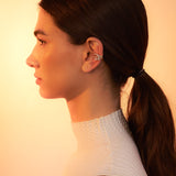 Jewel Ear Cuff - Silver