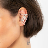 Star Ear Cuff - Silver