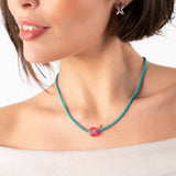 Lolli Necklace - Aqua