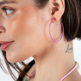 Sadie Earrings - Cosmopolitan Pink