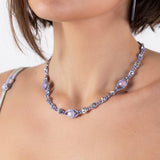 Gemma Necklace - Lilac