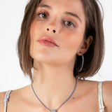 Sadie Earrings - Storm Blue
