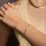 Jill Bracelet - Silver Safari