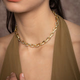 Barcelona Necklace - Gold Safari