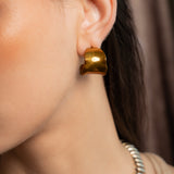 Gaia Earrings - Safari