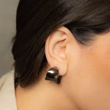 Gaia Earrings - Rhino