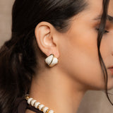 Beth Earrings - Cotton