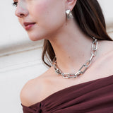 Gizele Earrings - Silver