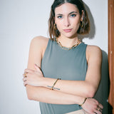Callie Bracelet Cuff - Gold