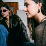Mia Earrings - Silver